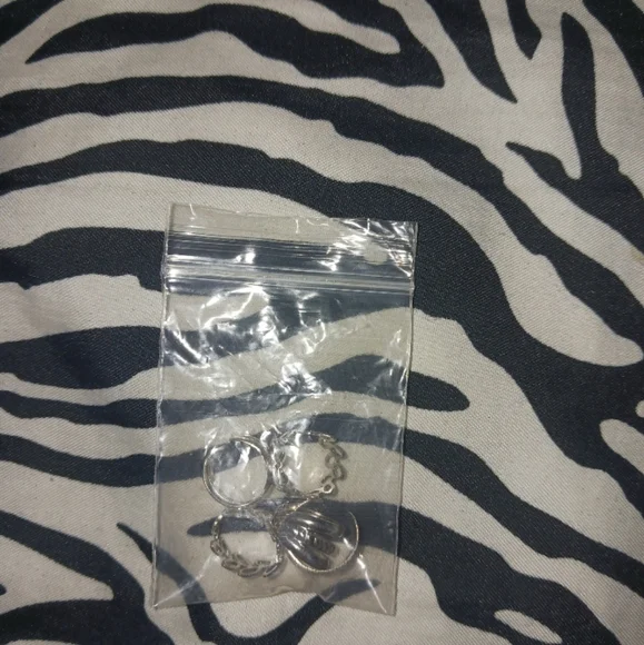 NEW Women Silver ears cuff earrings set - Picture 2 of 3